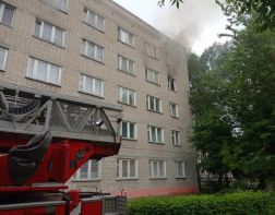 В пожаре в строительном университете никто не пострадал
