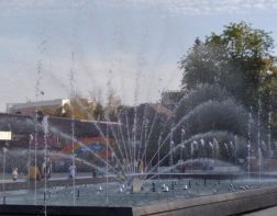 ﻿﻿В Пензе новый фонтан не работал по техническим причинам 