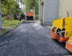 В Пензе завершается ремонт внутридворовых дорог