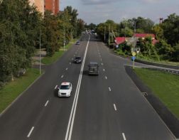 В Пензе завершили дорожные работы по улице Урицкого