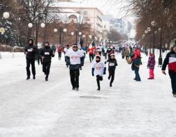 1 января более 250 пензенцев пробежались по Московской 