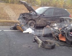 Тройное ДТП под Каменкой: автомобиль разорвало на части. ВИДЕО 