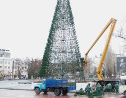 Главная елка города переедет на площадь Ленина