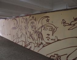 В Пензе приступили к росписи подземного перехода на пр. Победы