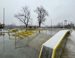 В Пензе на набережной Суры построили скейт-парк