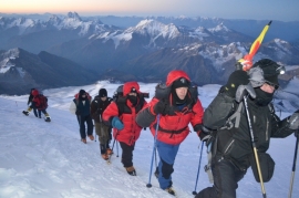 Пензенских альпинистов сняли с Эльбруса 