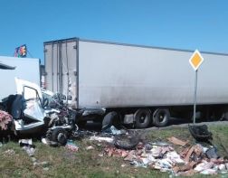 Под Пензой в ДТП с грузовиком погиб водитель «Газели»