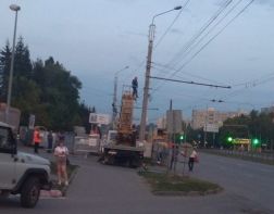 Мегапробка: в Пензе перекрыли проспект Строителей