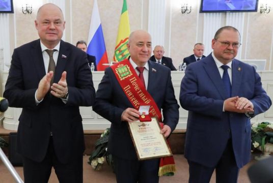 Депутат Игорь Борисов стал почетным гражданином Пензенской области