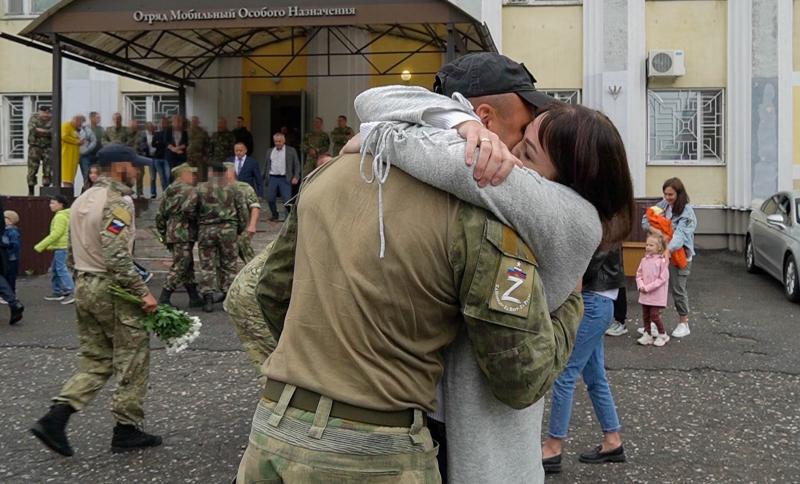Пензенские росгвардейцы вернулись домой из Украины